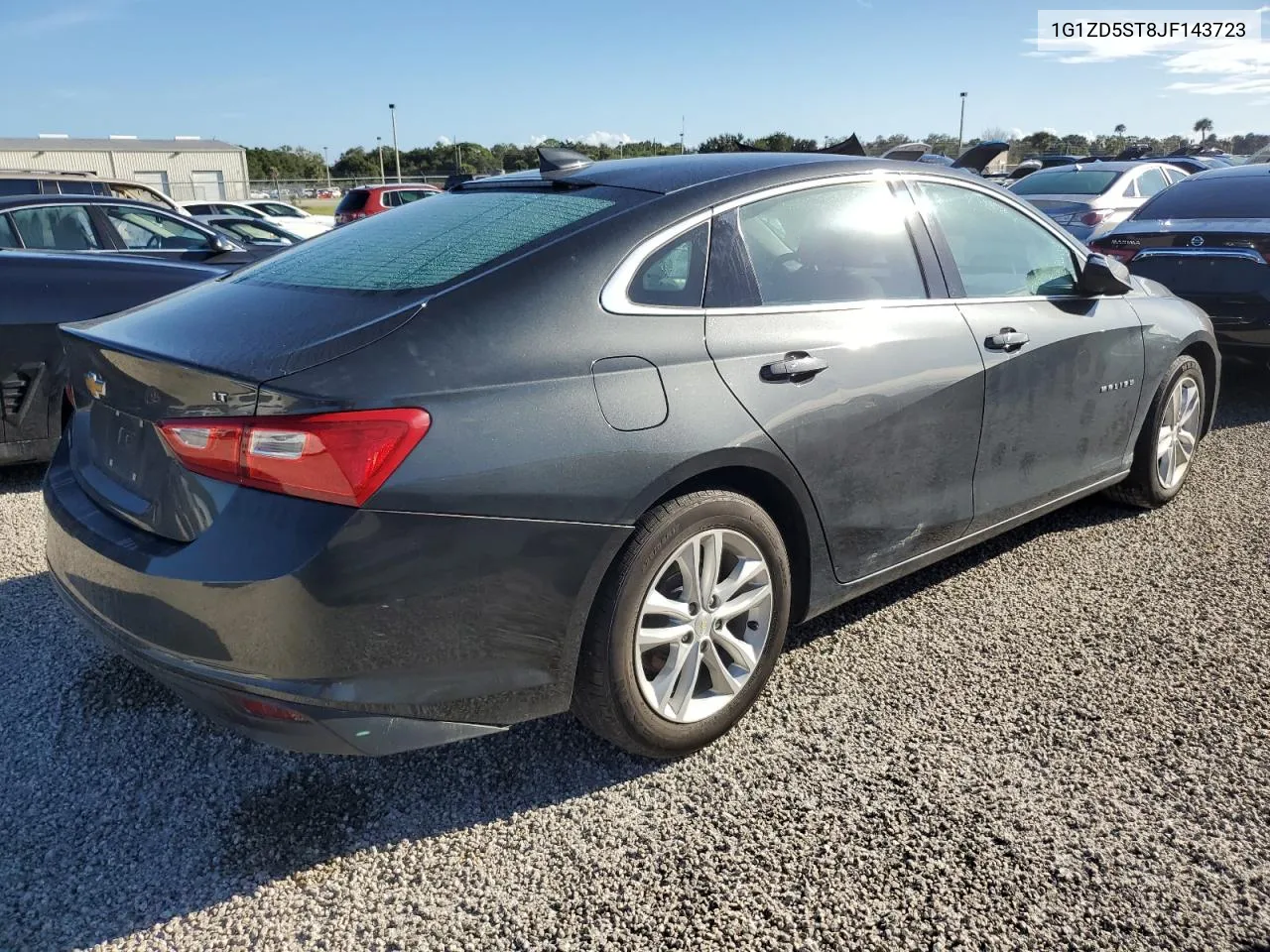 1G1ZD5ST8JF143723 2018 Chevrolet Malibu Lt