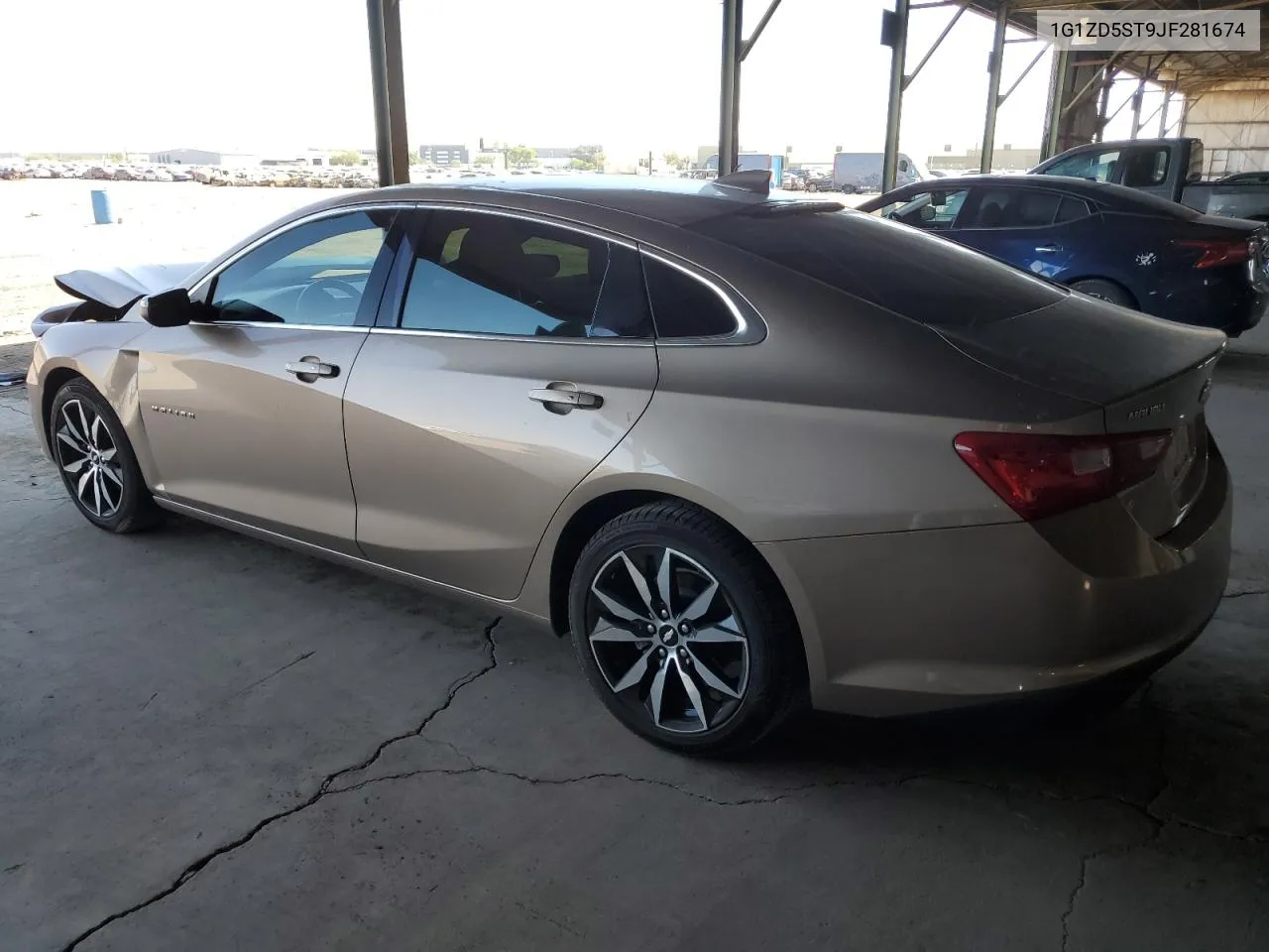 2018 Chevrolet Malibu Lt VIN: 1G1ZD5ST9JF281674 Lot: 74673654