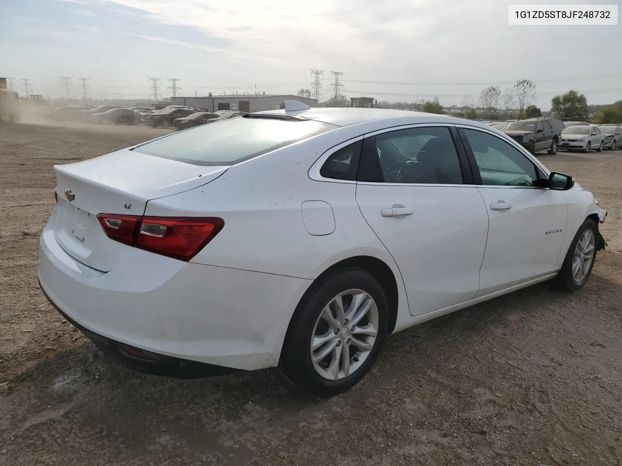 2018 Chevrolet Malibu Lt VIN: 1G1ZD5ST8JF248732 Lot: 74841344