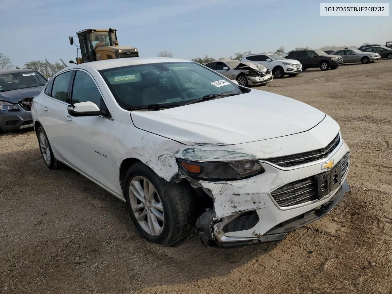 2018 Chevrolet Malibu Lt VIN: 1G1ZD5ST8JF248732 Lot: 74841344