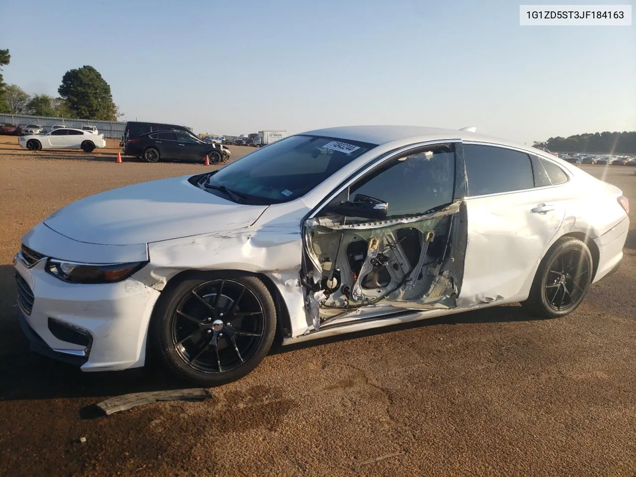 2018 Chevrolet Malibu Lt VIN: 1G1ZD5ST3JF184163 Lot: 74843244