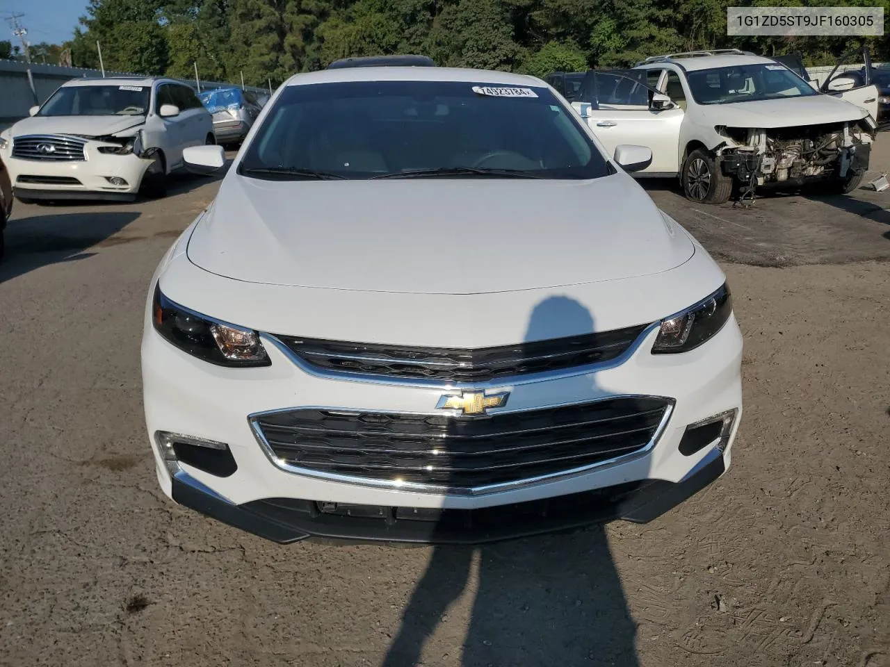 1G1ZD5ST9JF160305 2018 Chevrolet Malibu Lt