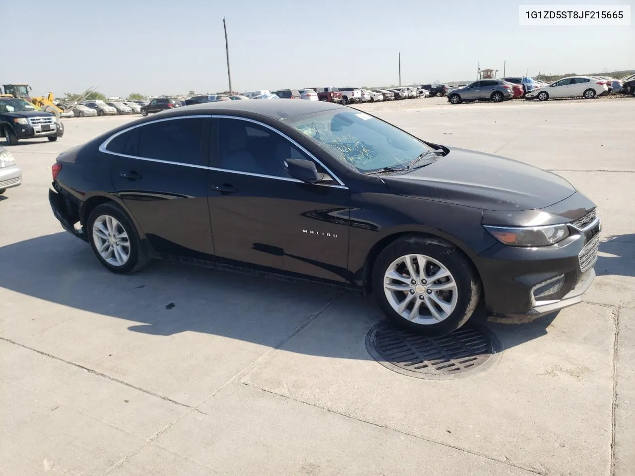 2018 Chevrolet Malibu Lt VIN: 1G1ZD5ST8JF215665 Lot: 74930694