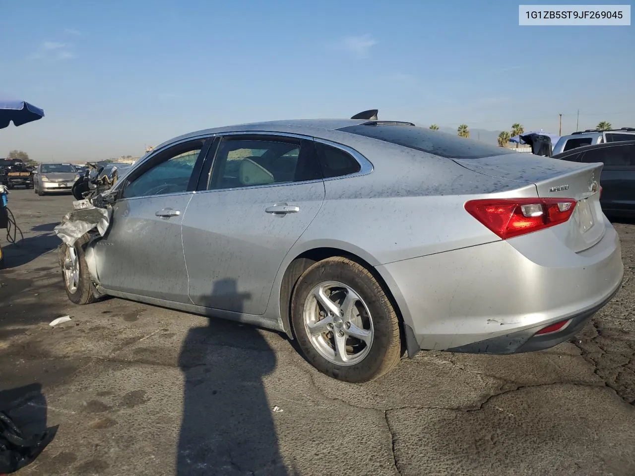 2018 Chevrolet Malibu Ls VIN: 1G1ZB5ST9JF269045 Lot: 74947724