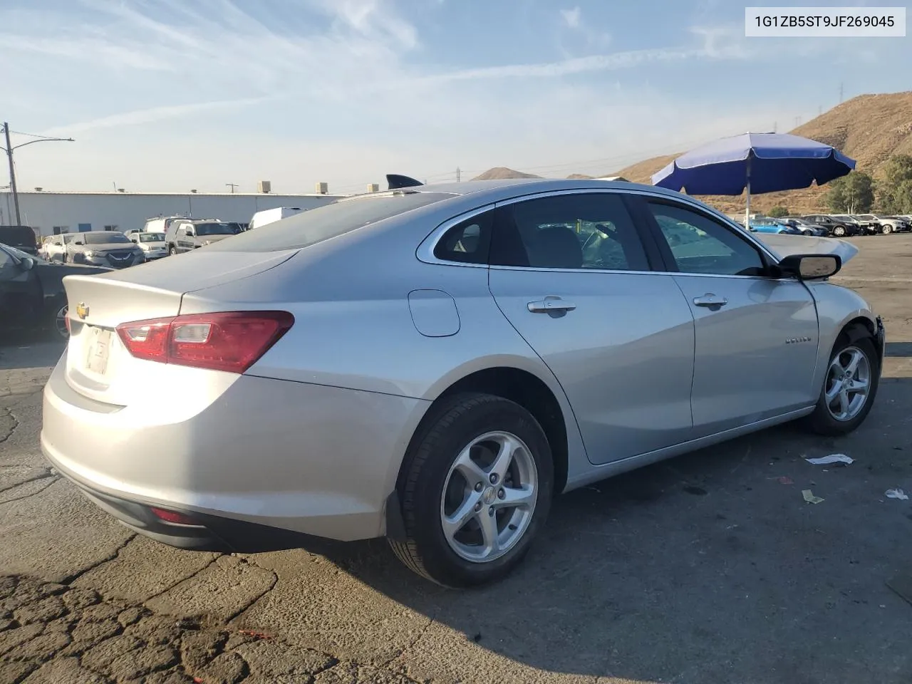 2018 Chevrolet Malibu Ls VIN: 1G1ZB5ST9JF269045 Lot: 74947724