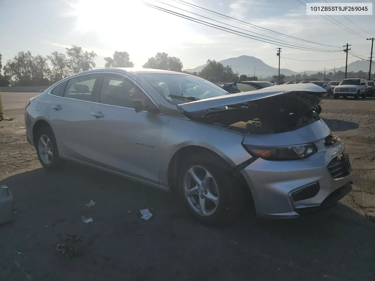 2018 Chevrolet Malibu Ls VIN: 1G1ZB5ST9JF269045 Lot: 74947724