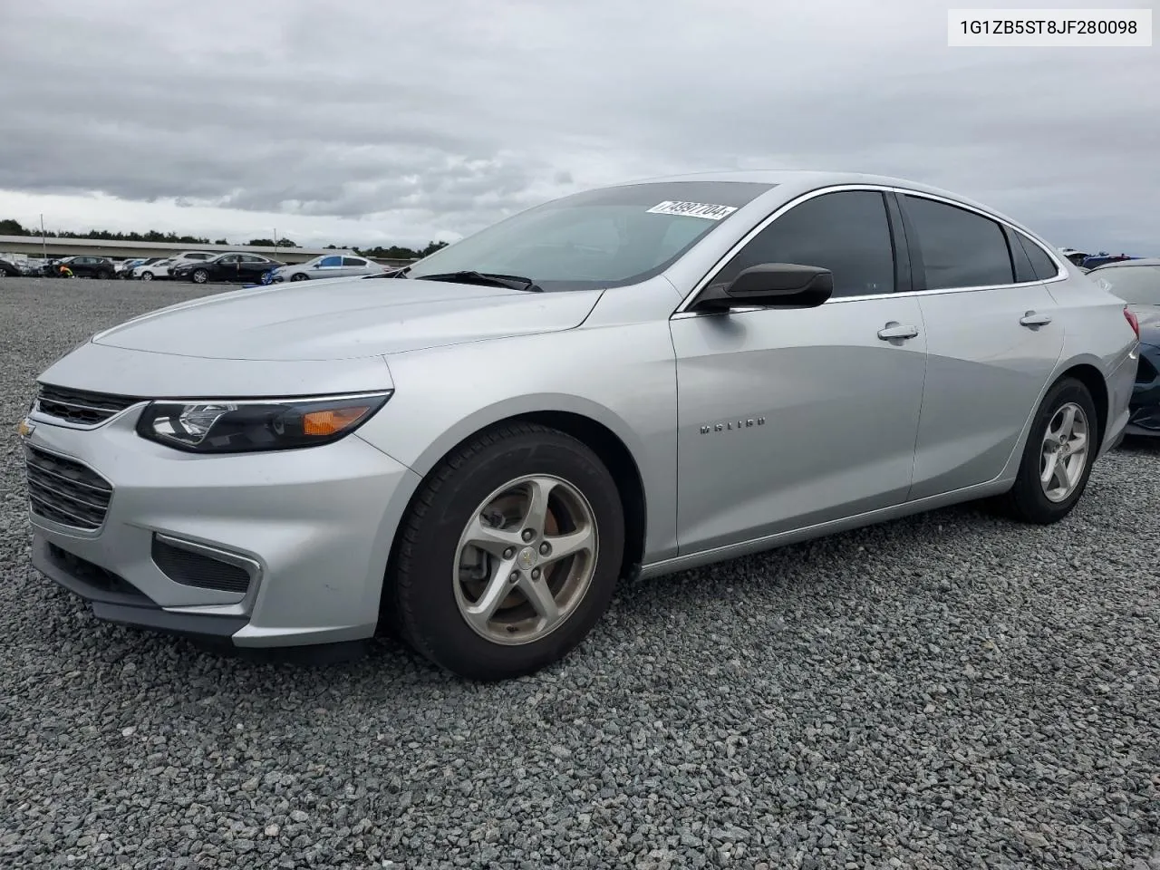 2018 Chevrolet Malibu Ls VIN: 1G1ZB5ST8JF280098 Lot: 74997704