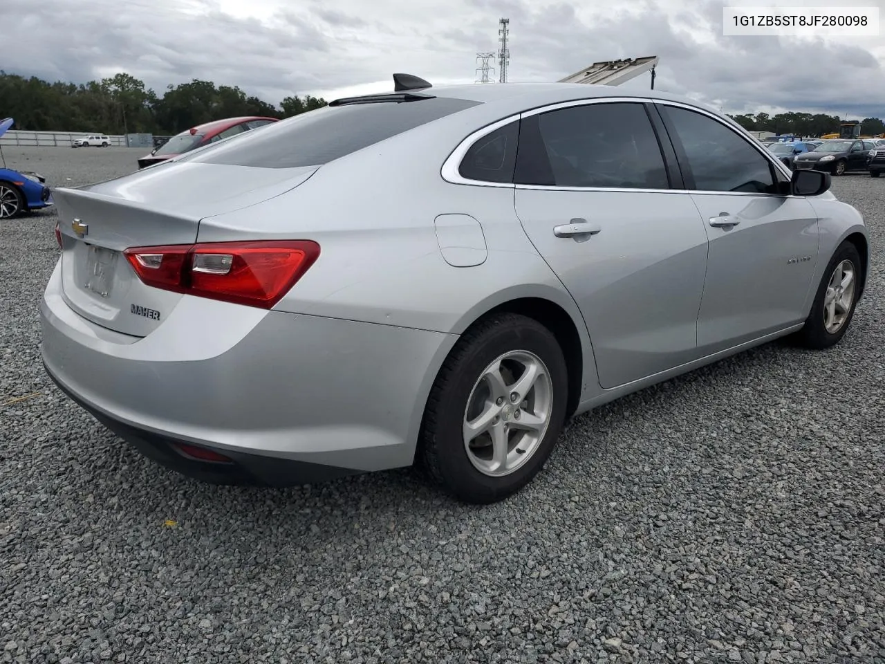 2018 Chevrolet Malibu Ls VIN: 1G1ZB5ST8JF280098 Lot: 74997704