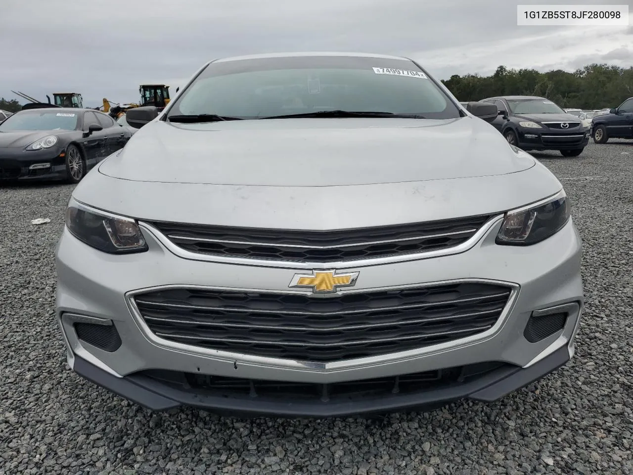 2018 Chevrolet Malibu Ls VIN: 1G1ZB5ST8JF280098 Lot: 74997704