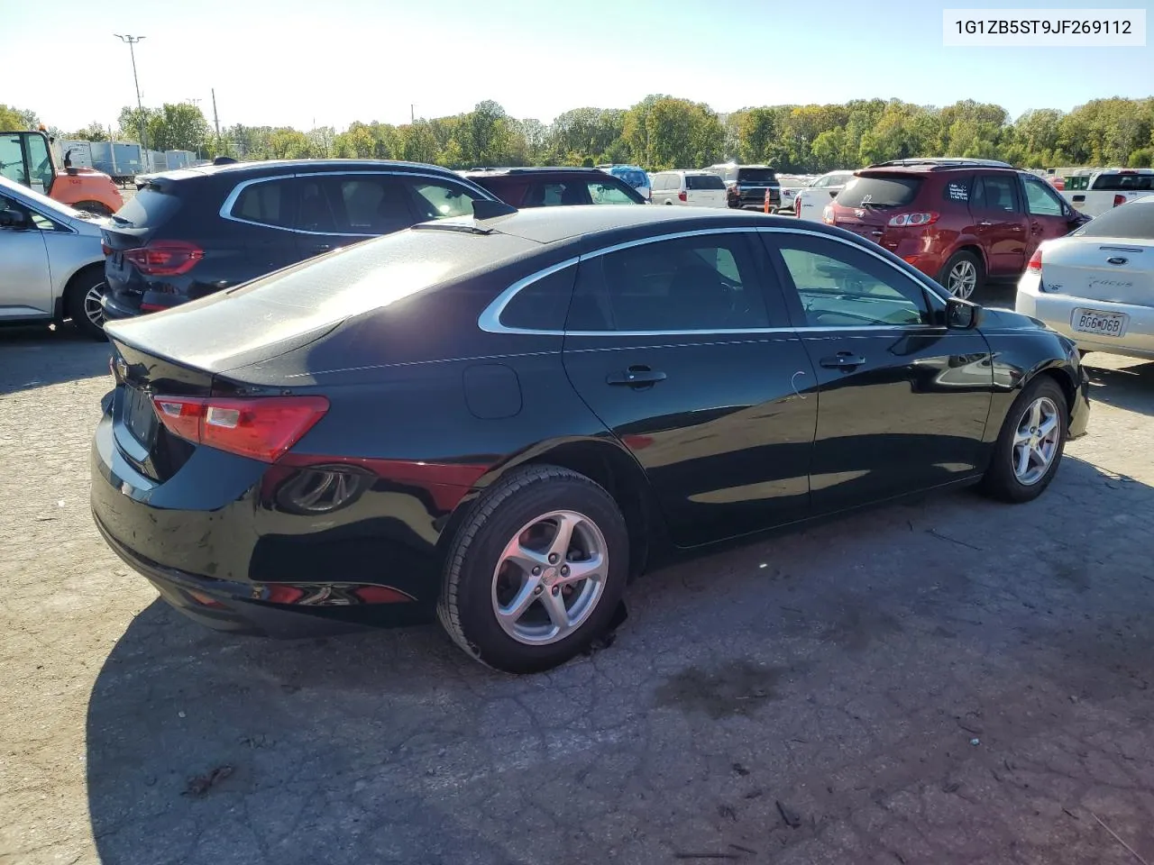 2018 Chevrolet Malibu Ls VIN: 1G1ZB5ST9JF269112 Lot: 75044934