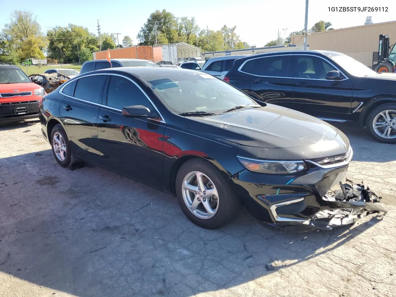 2018 Chevrolet Malibu Ls VIN: 1G1ZB5ST9JF269112 Lot: 75044934