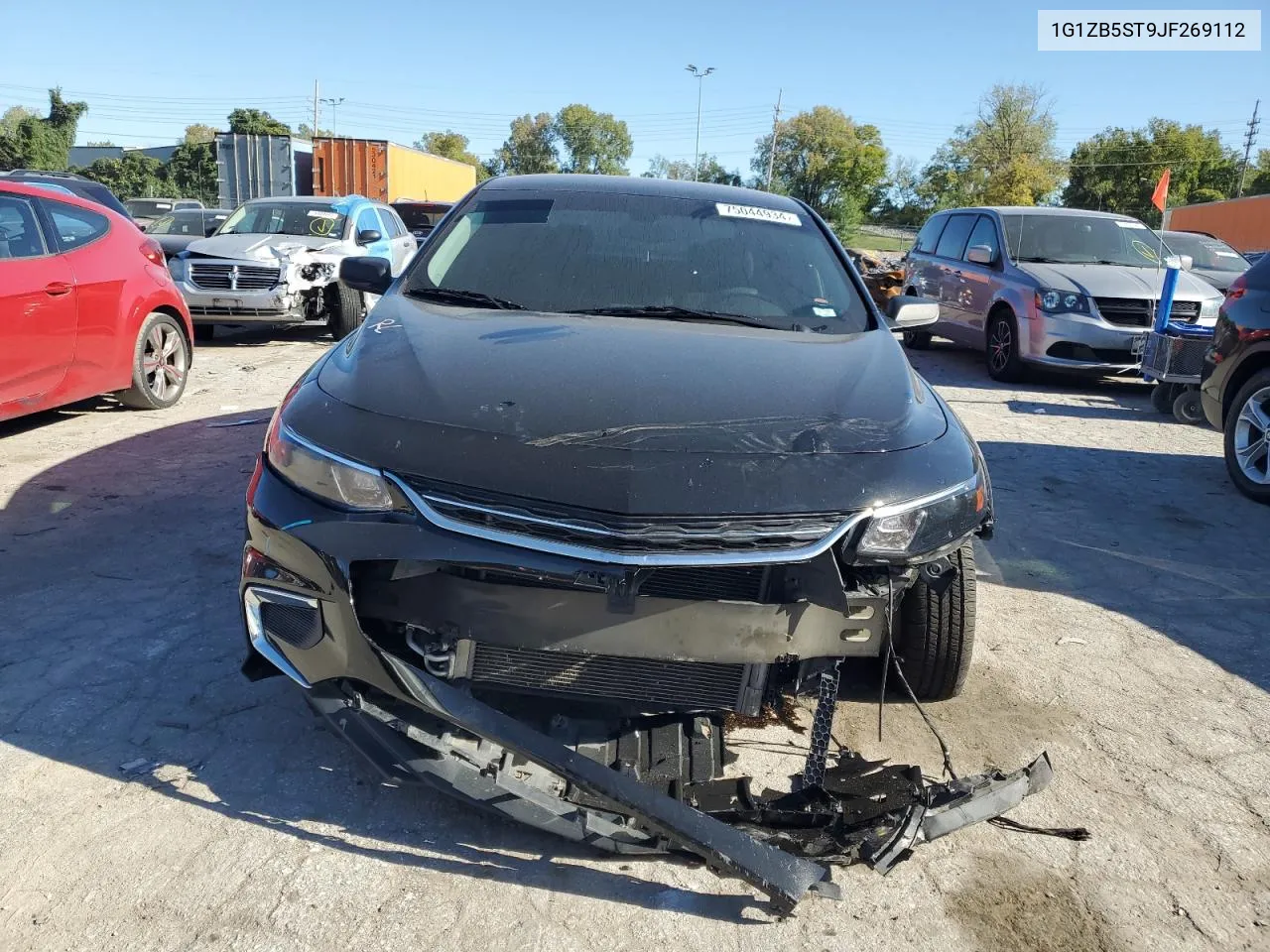 2018 Chevrolet Malibu Ls VIN: 1G1ZB5ST9JF269112 Lot: 75044934