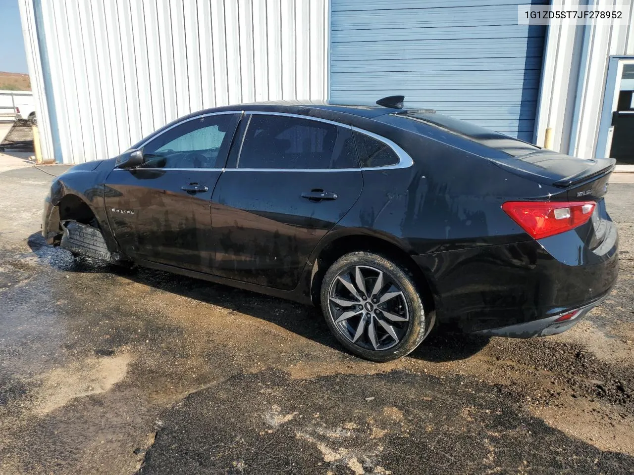 2018 Chevrolet Malibu Lt VIN: 1G1ZD5ST7JF278952 Lot: 75045284