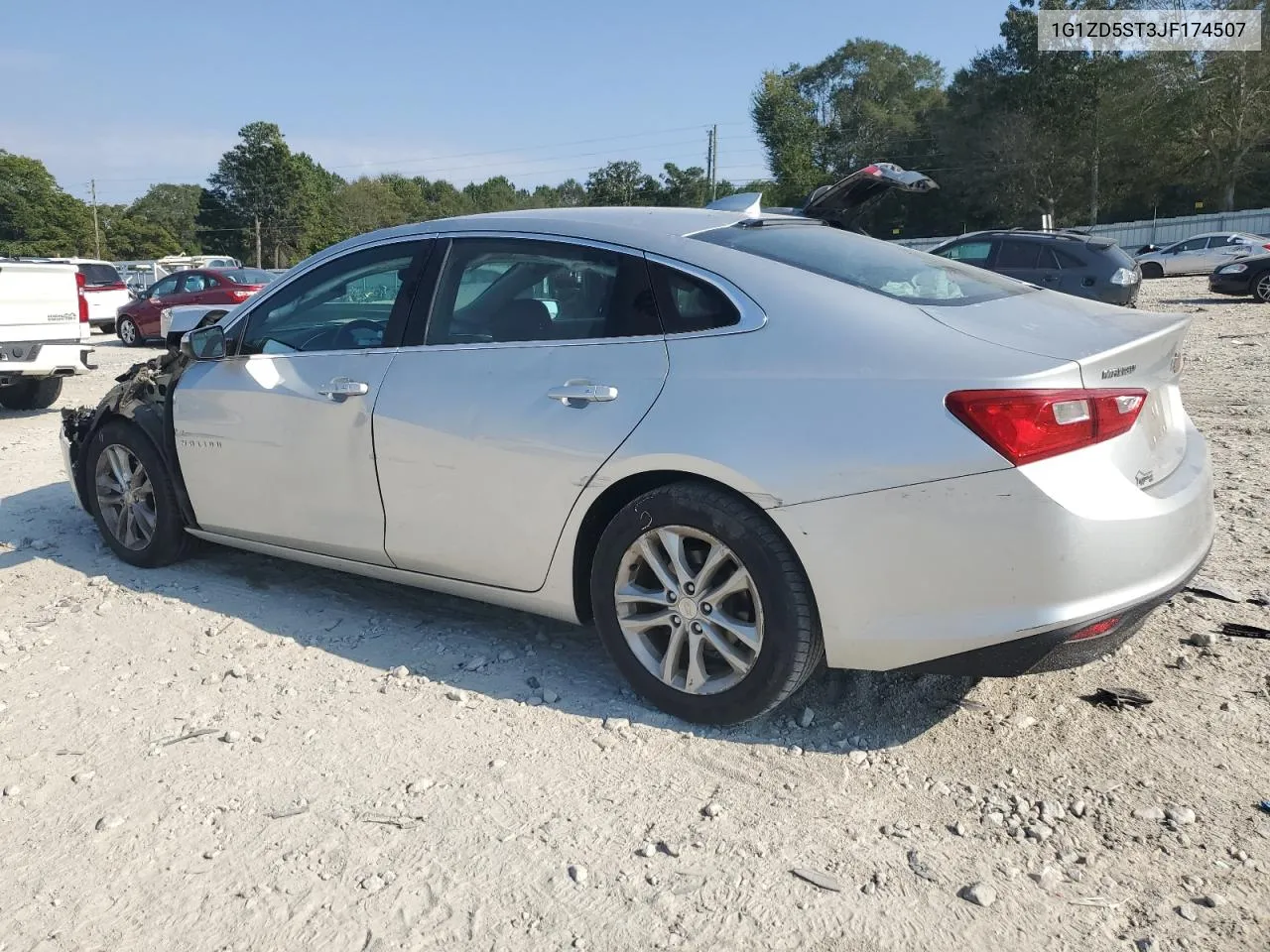 2018 Chevrolet Malibu Lt VIN: 1G1ZD5ST3JF174507 Lot: 75075714