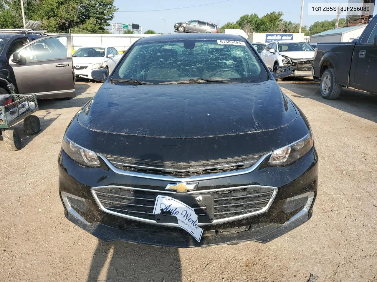 2018 Chevrolet Malibu Ls VIN: 1G1ZB5ST8JF256089 Lot: 75180974