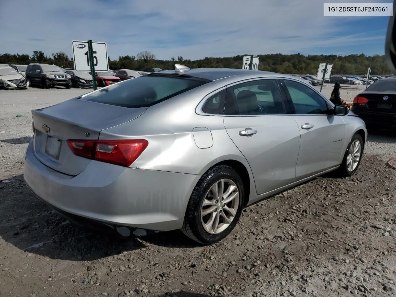 2018 Chevrolet Malibu Lt VIN: 1G1ZD5ST6JF247661 Lot: 75199294