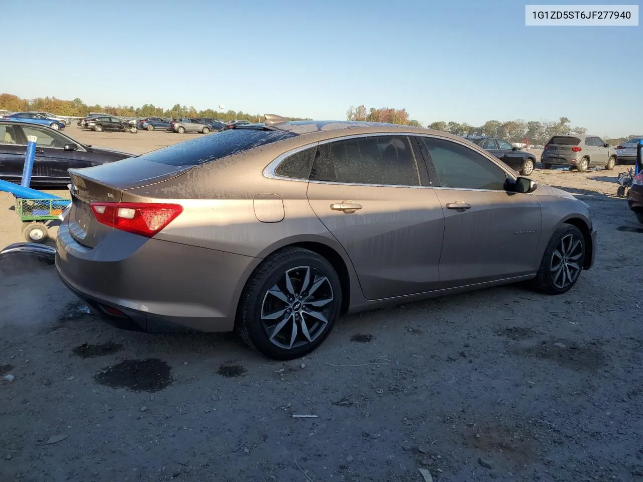 2018 Chevrolet Malibu Lt VIN: 1G1ZD5ST6JF277940 Lot: 75289334