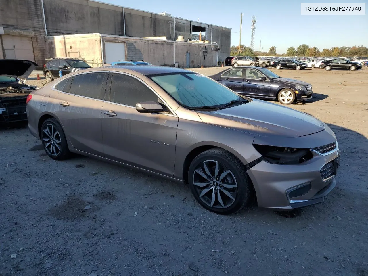 2018 Chevrolet Malibu Lt VIN: 1G1ZD5ST6JF277940 Lot: 75289334