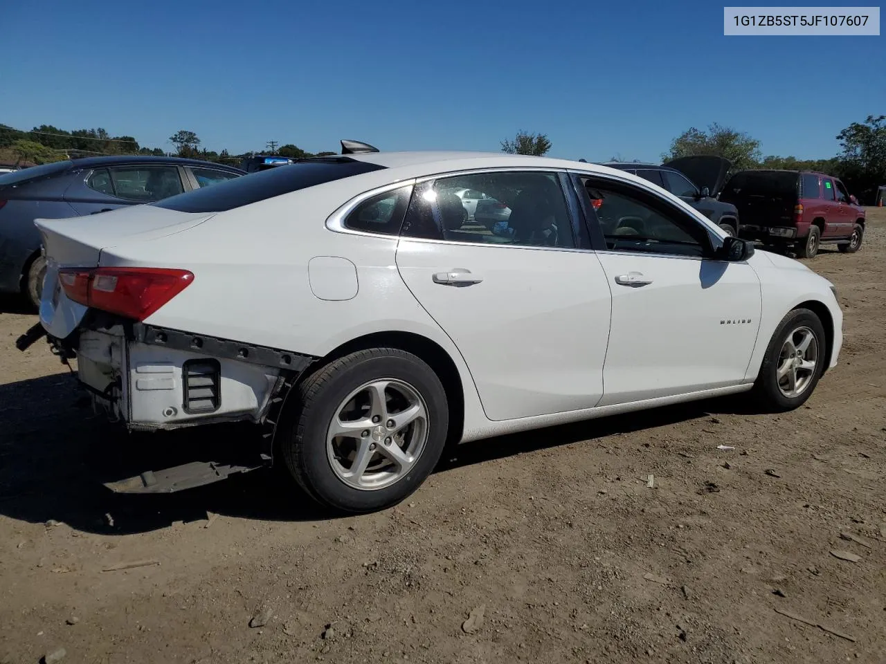 2018 Chevrolet Malibu Ls VIN: 1G1ZB5ST5JF107607 Lot: 75303914