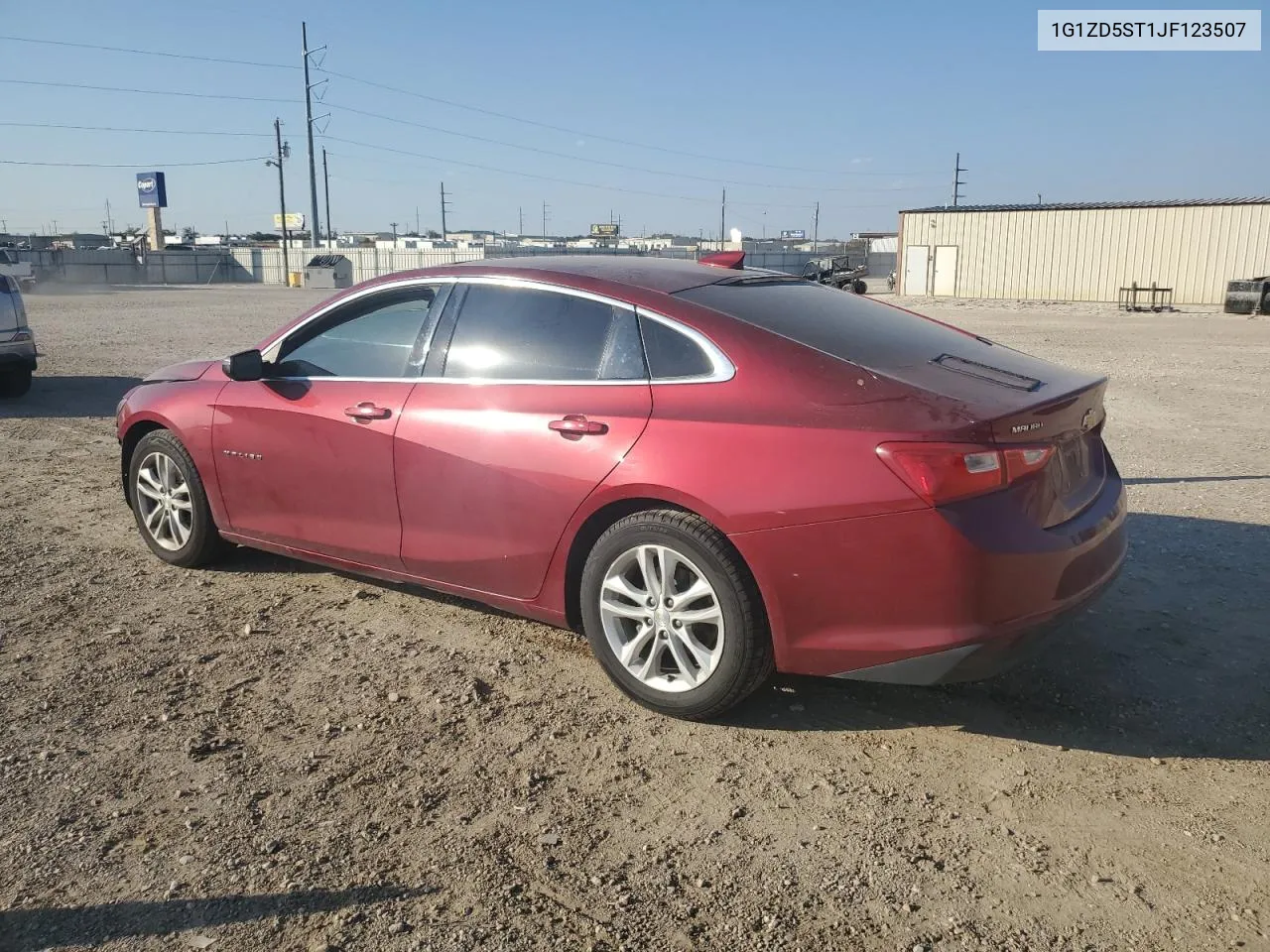 2018 Chevrolet Malibu Lt VIN: 1G1ZD5ST1JF123507 Lot: 75339834