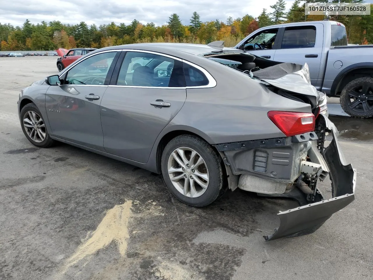 2018 Chevrolet Malibu Lt VIN: 1G1ZD5ST7JF160528 Lot: 75403754