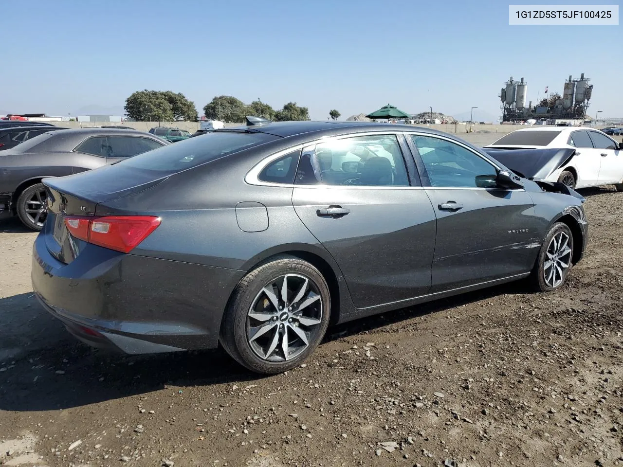 2018 Chevrolet Malibu Lt VIN: 1G1ZD5ST5JF100425 Lot: 75467134