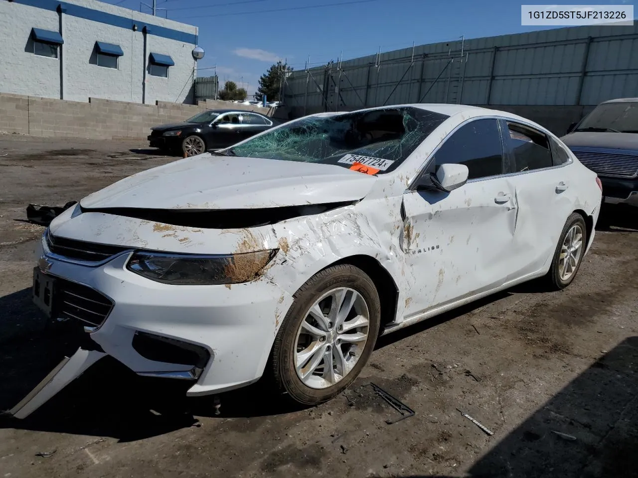 2018 Chevrolet Malibu Lt VIN: 1G1ZD5ST5JF213226 Lot: 75467724