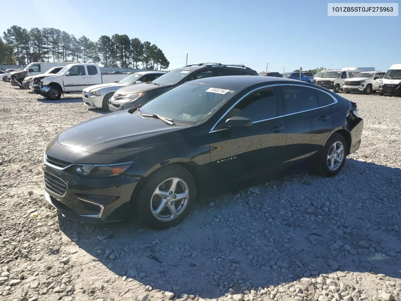 2018 Chevrolet Malibu Ls VIN: 1G1ZB5ST0JF275963 Lot: 75506784