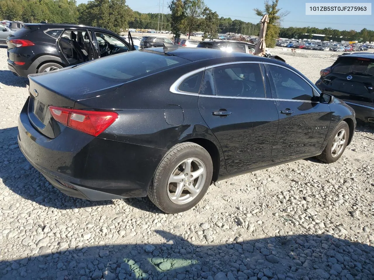 2018 Chevrolet Malibu Ls VIN: 1G1ZB5ST0JF275963 Lot: 75506784