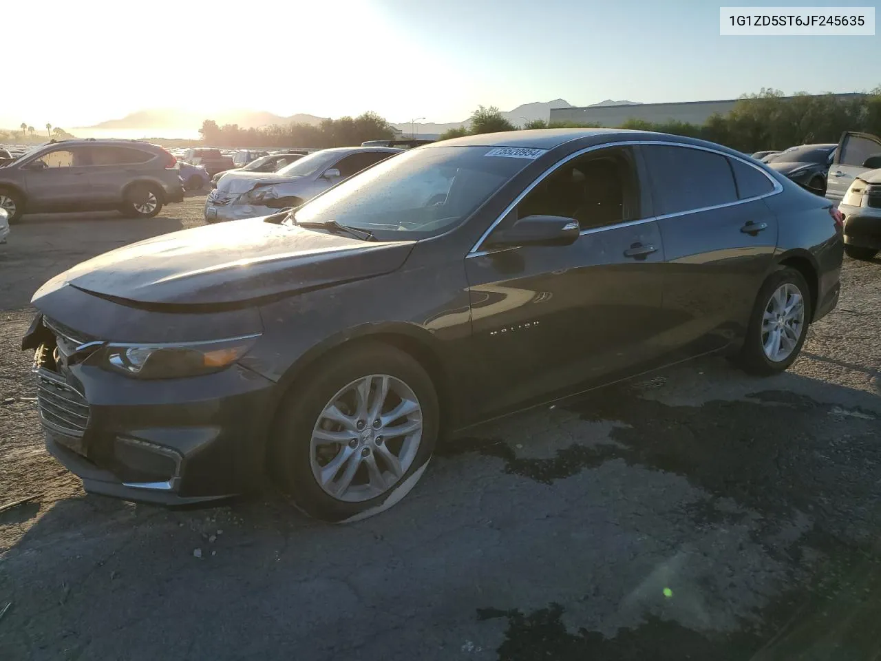 2018 Chevrolet Malibu Lt VIN: 1G1ZD5ST6JF245635 Lot: 75520954