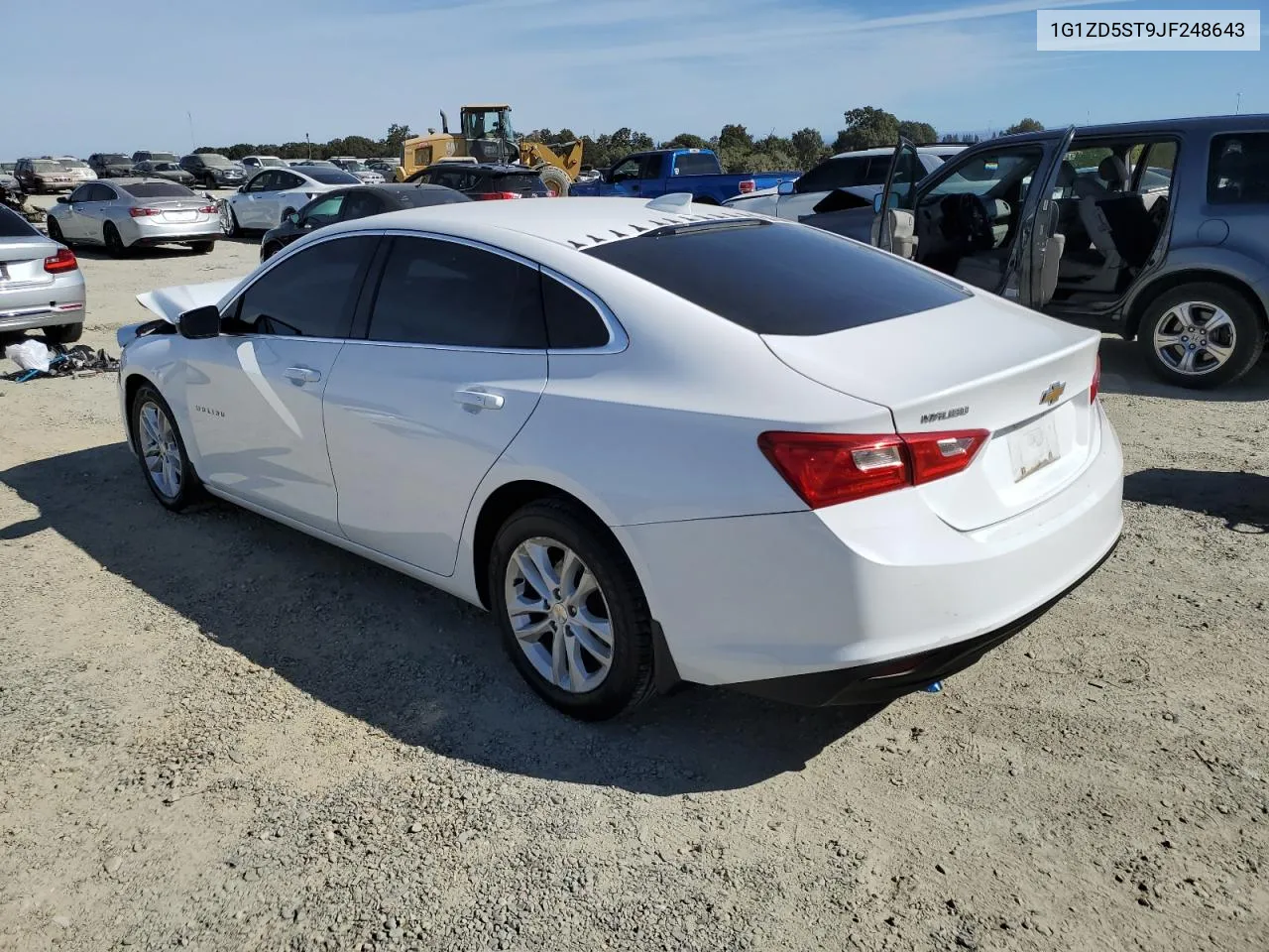 2018 Chevrolet Malibu Lt VIN: 1G1ZD5ST9JF248643 Lot: 75560564