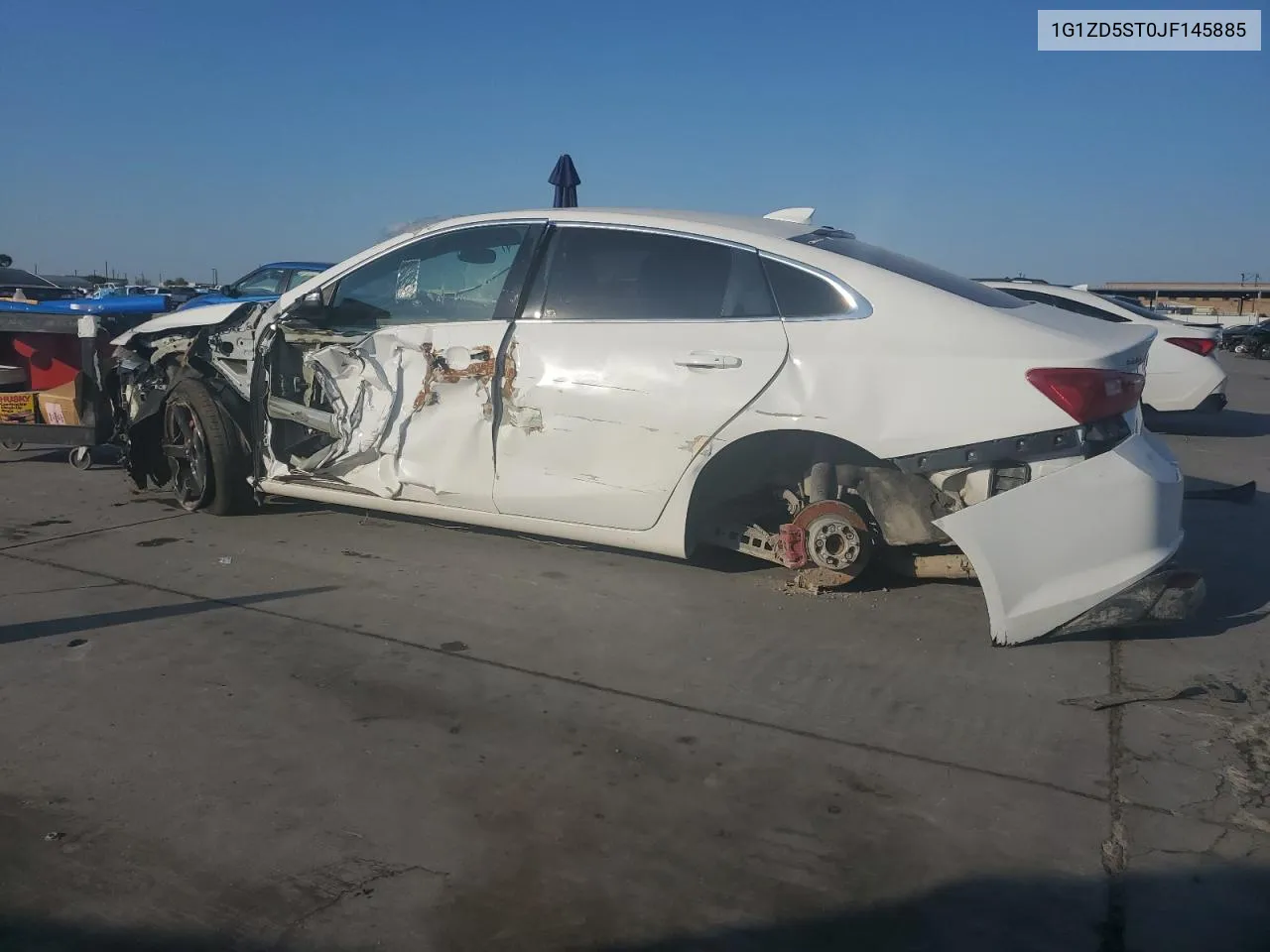 1G1ZD5ST0JF145885 2018 Chevrolet Malibu Lt