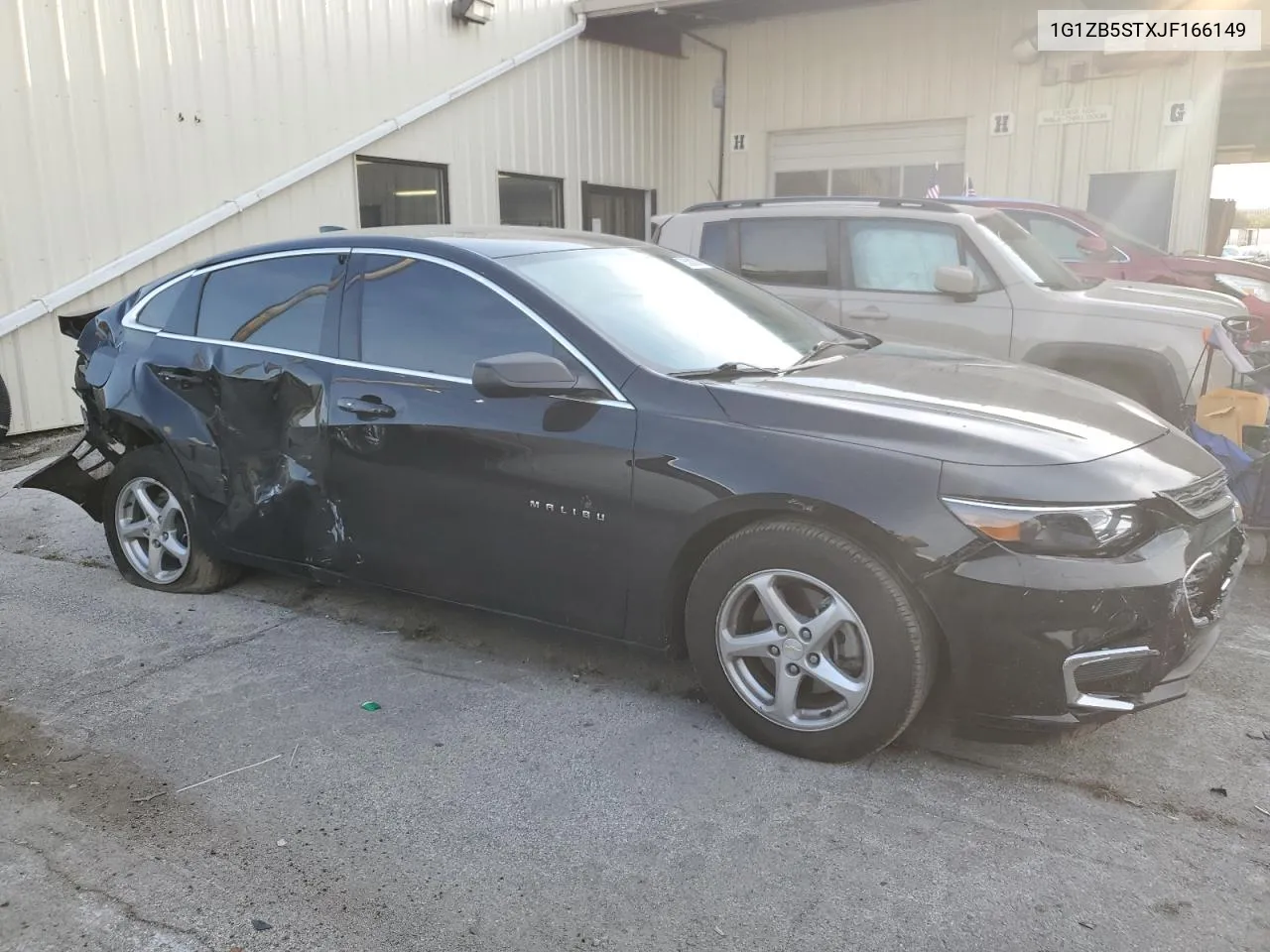 2018 Chevrolet Malibu Ls VIN: 1G1ZB5STXJF166149 Lot: 75593074