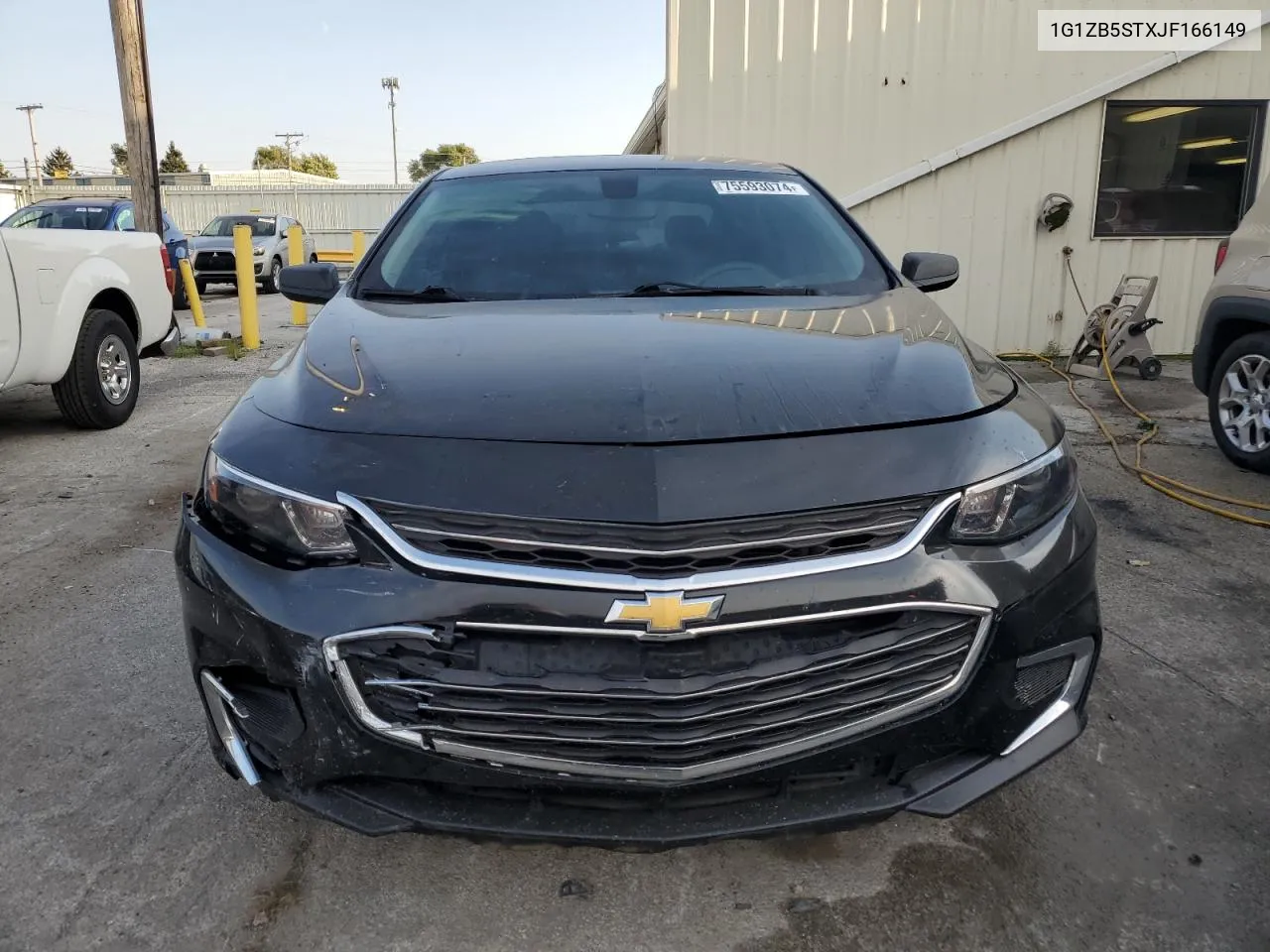 2018 Chevrolet Malibu Ls VIN: 1G1ZB5STXJF166149 Lot: 75593074