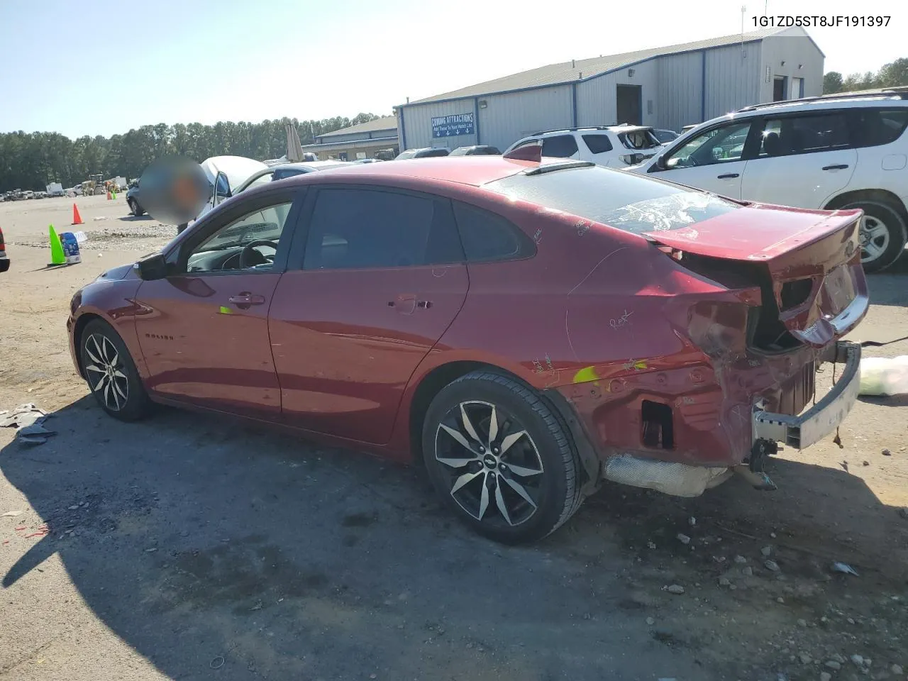 1G1ZD5ST8JF191397 2018 Chevrolet Malibu Lt