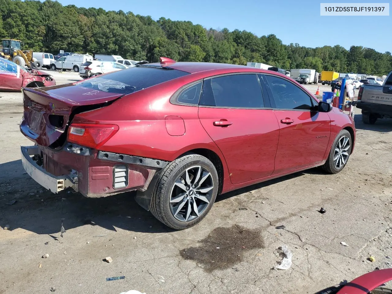 1G1ZD5ST8JF191397 2018 Chevrolet Malibu Lt