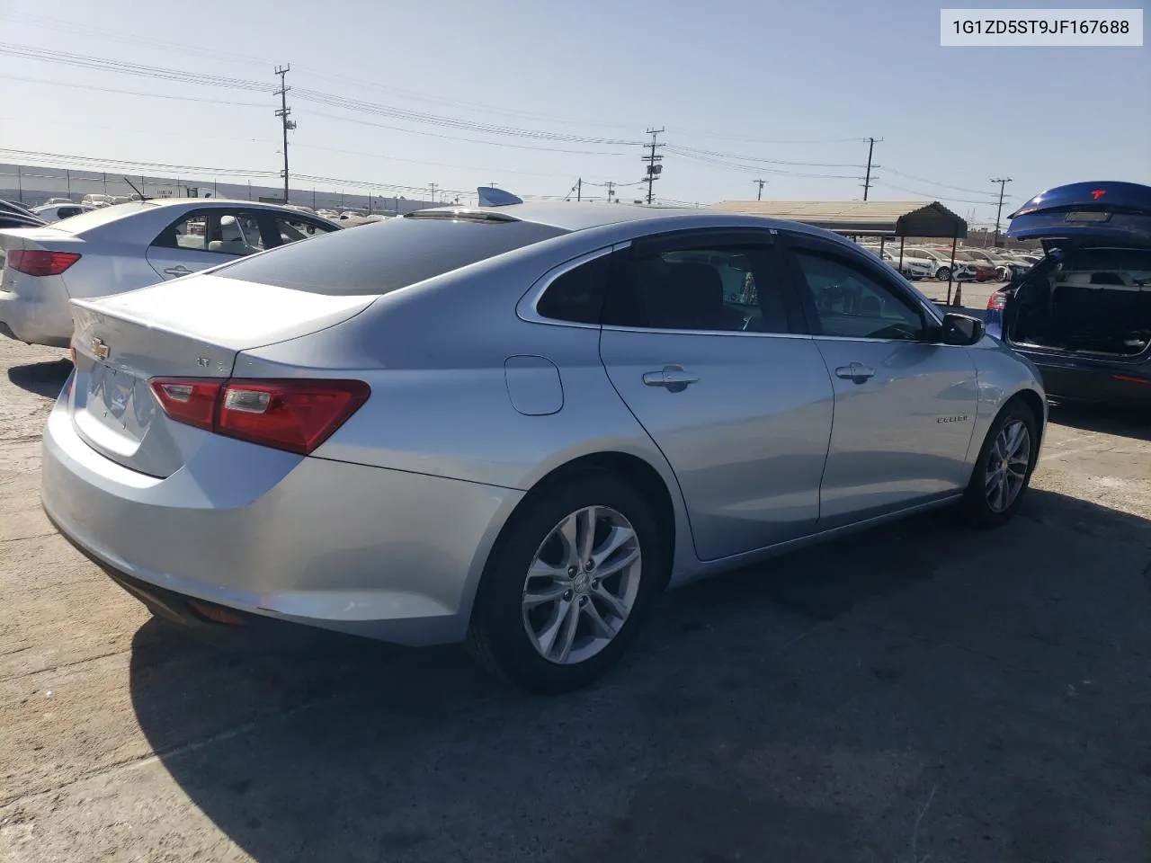 2018 Chevrolet Malibu Lt VIN: 1G1ZD5ST9JF167688 Lot: 75649454