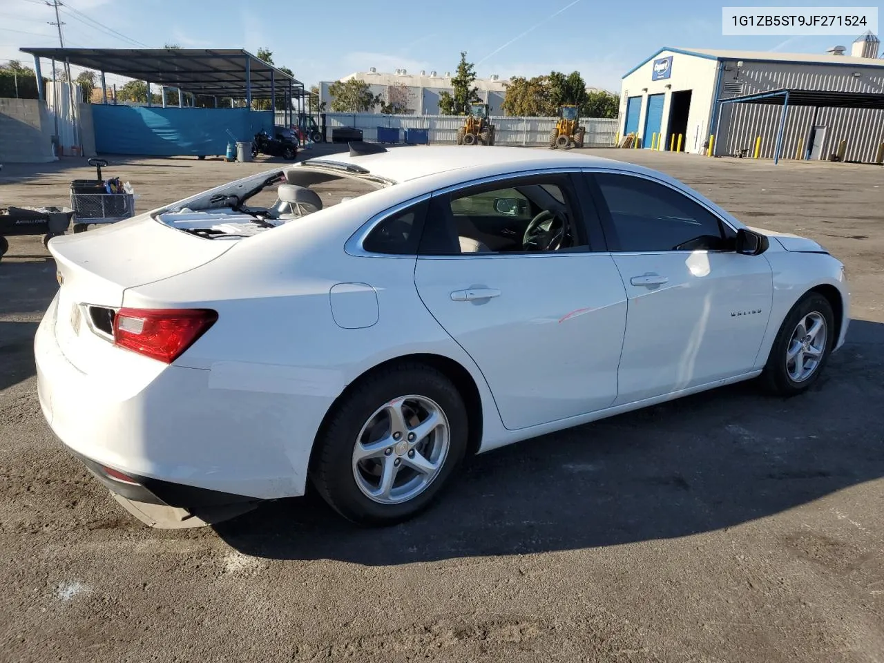 2018 Chevrolet Malibu Ls VIN: 1G1ZB5ST9JF271524 Lot: 75654854