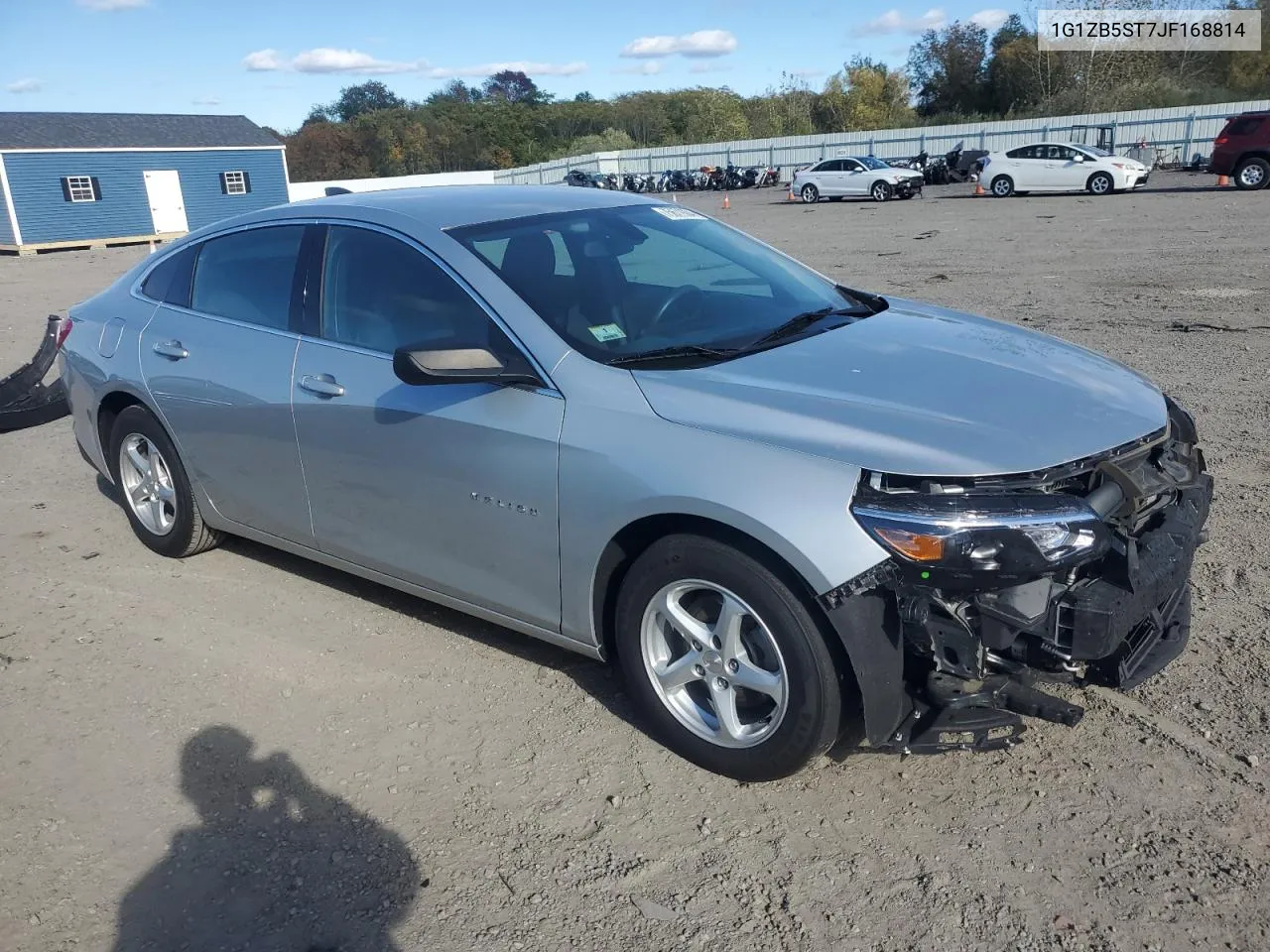 2018 Chevrolet Malibu Ls VIN: 1G1ZB5ST7JF168814 Lot: 75671604