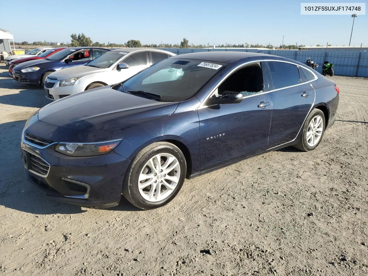 2018 Chevrolet Malibu Hybrid VIN: 1G1ZF5SUXJF174748 Lot: 75687834