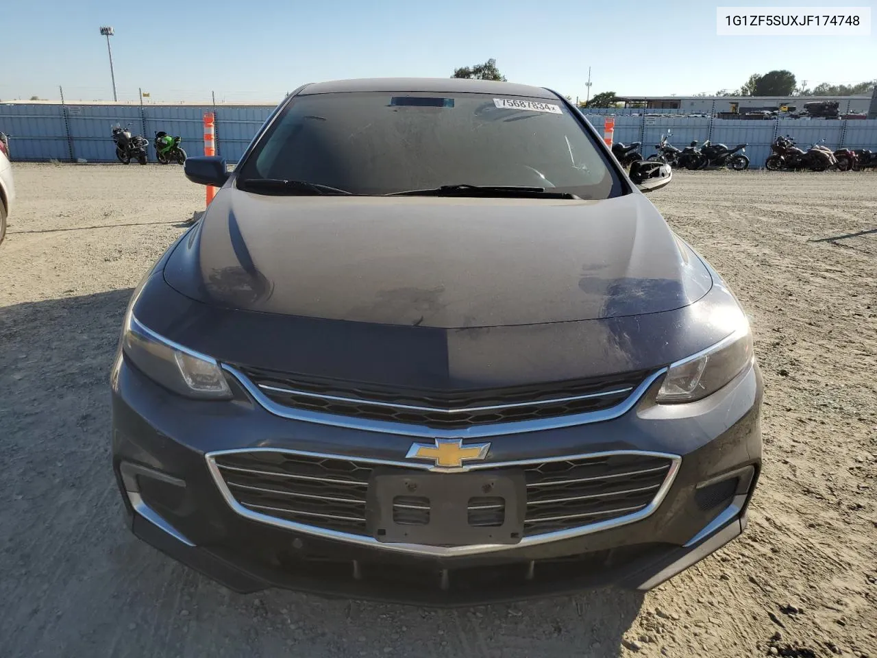 2018 Chevrolet Malibu Hybrid VIN: 1G1ZF5SUXJF174748 Lot: 75687834