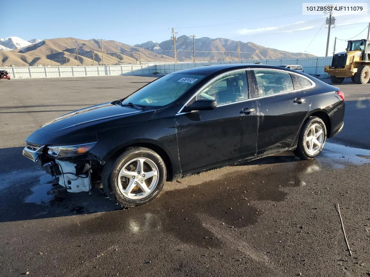 2018 Chevrolet Malibu Ls VIN: 1G1ZB5ST4JF111079 Lot: 75743334