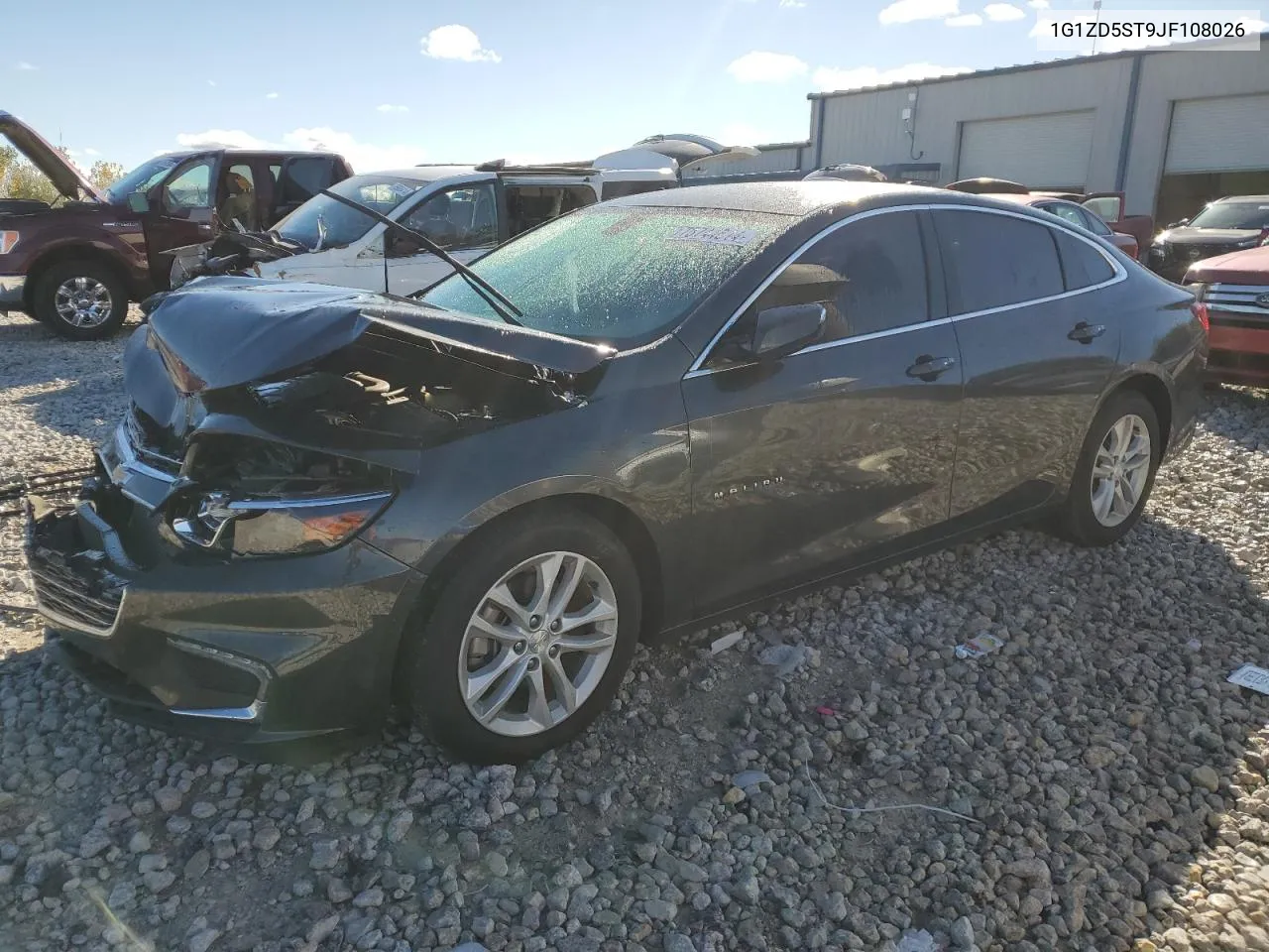 2018 Chevrolet Malibu Lt VIN: 1G1ZD5ST9JF108026 Lot: 75744614