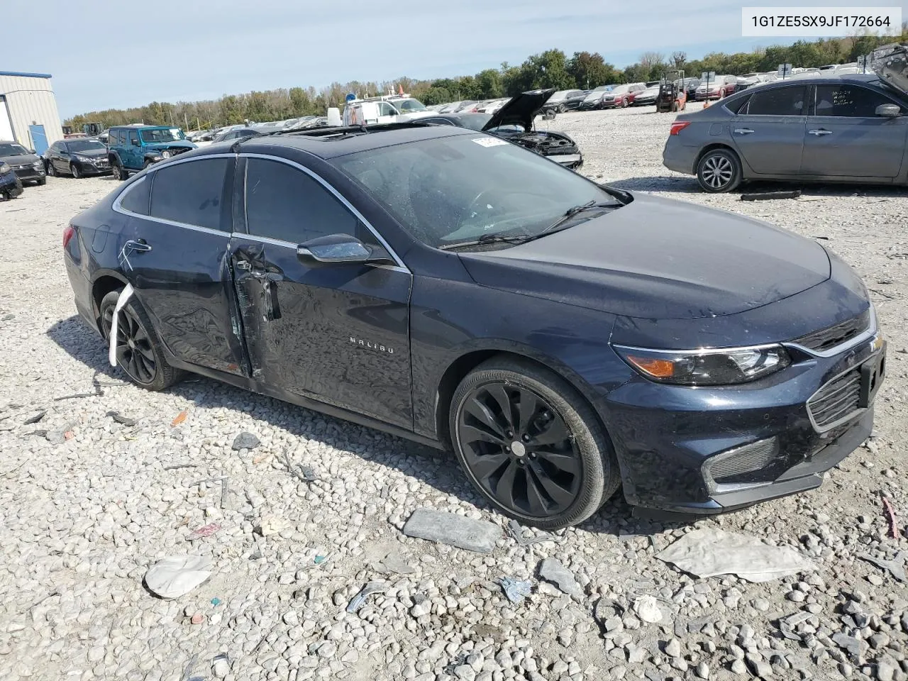 1G1ZE5SX9JF172664 2018 Chevrolet Malibu Premier