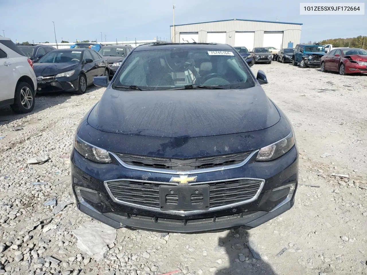 2018 Chevrolet Malibu Premier VIN: 1G1ZE5SX9JF172664 Lot: 75745164