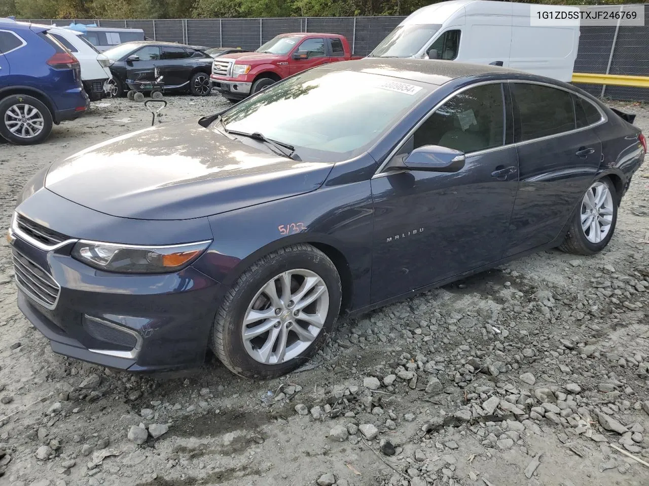 2018 Chevrolet Malibu Lt VIN: 1G1ZD5STXJF246769 Lot: 75809654