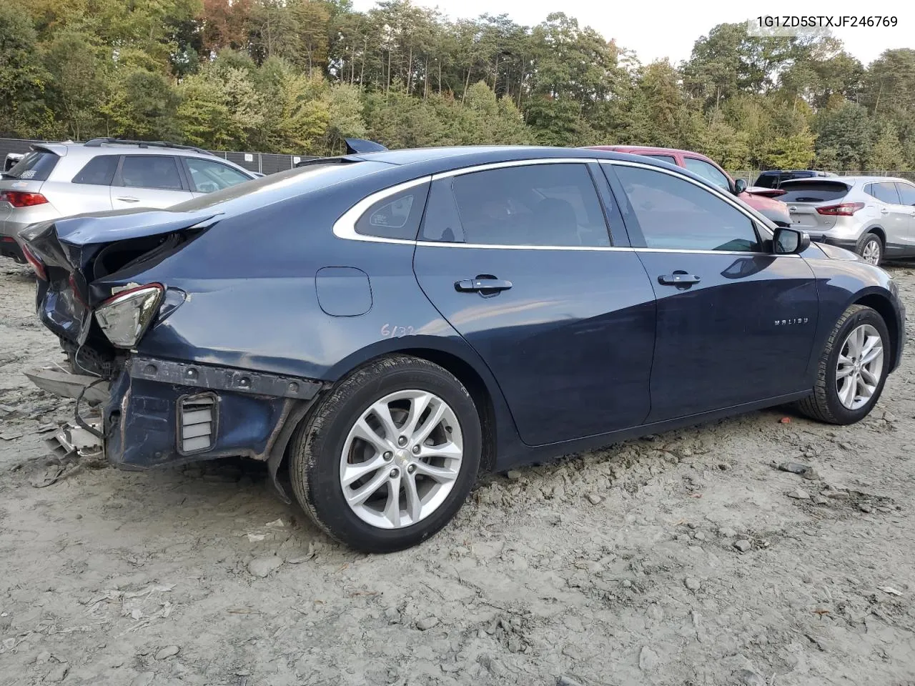 2018 Chevrolet Malibu Lt VIN: 1G1ZD5STXJF246769 Lot: 75809654