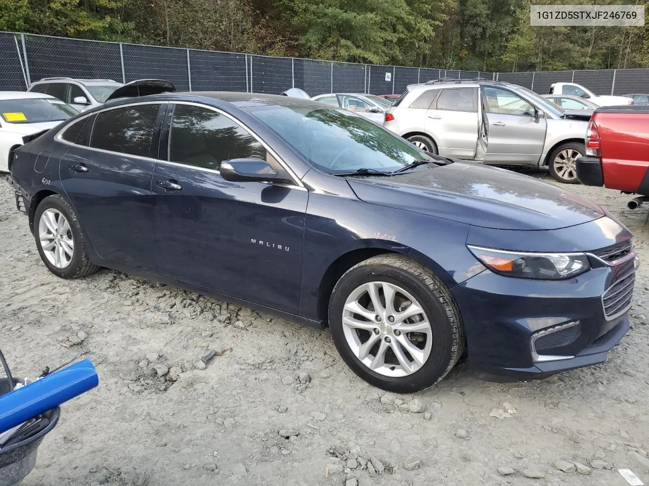 2018 Chevrolet Malibu Lt VIN: 1G1ZD5STXJF246769 Lot: 75809654