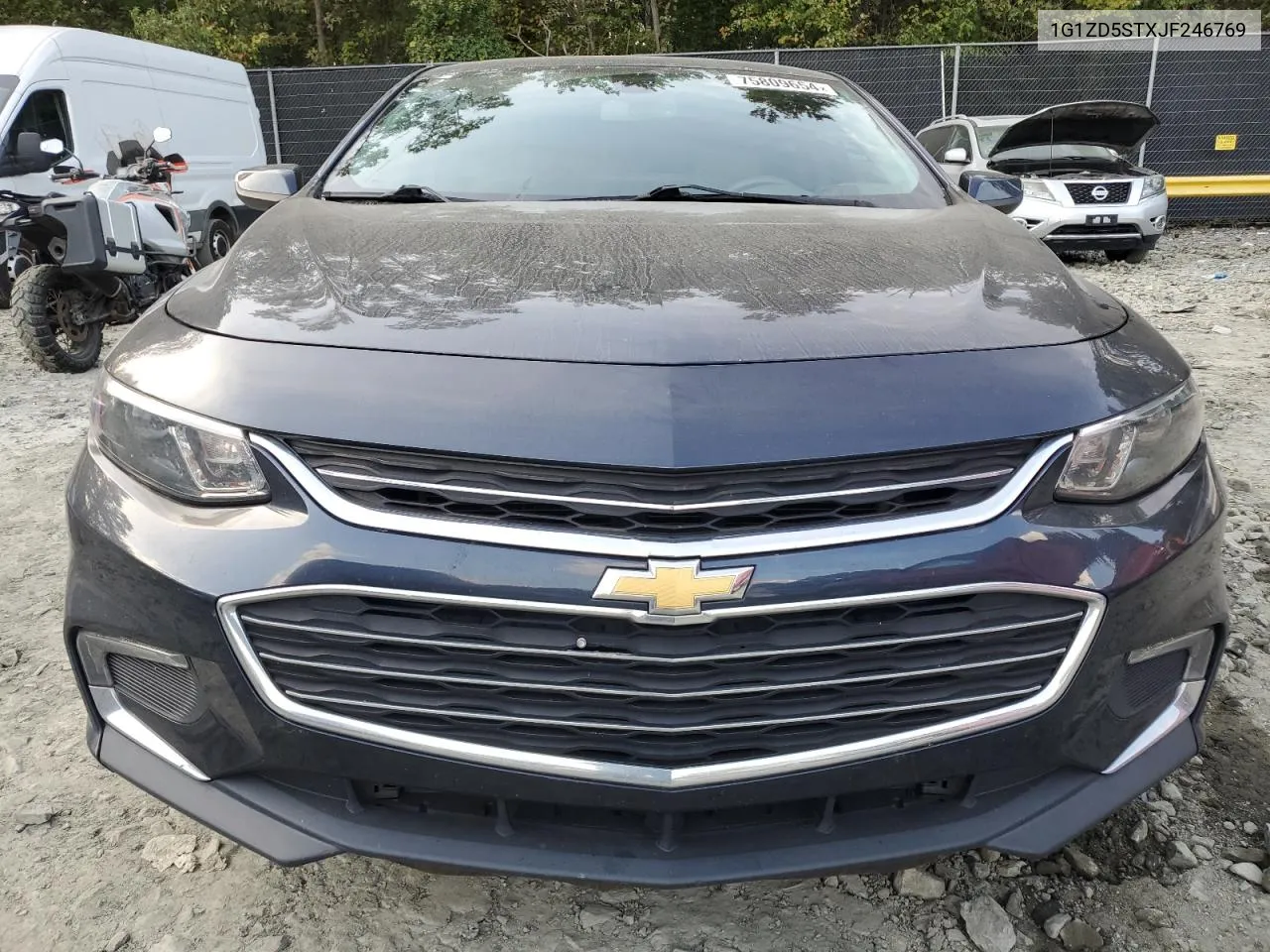 2018 Chevrolet Malibu Lt VIN: 1G1ZD5STXJF246769 Lot: 75809654