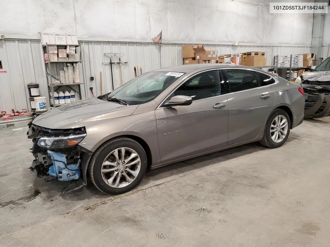 2018 Chevrolet Malibu Lt VIN: 1G1ZD5ST3JF184244 Lot: 75816124